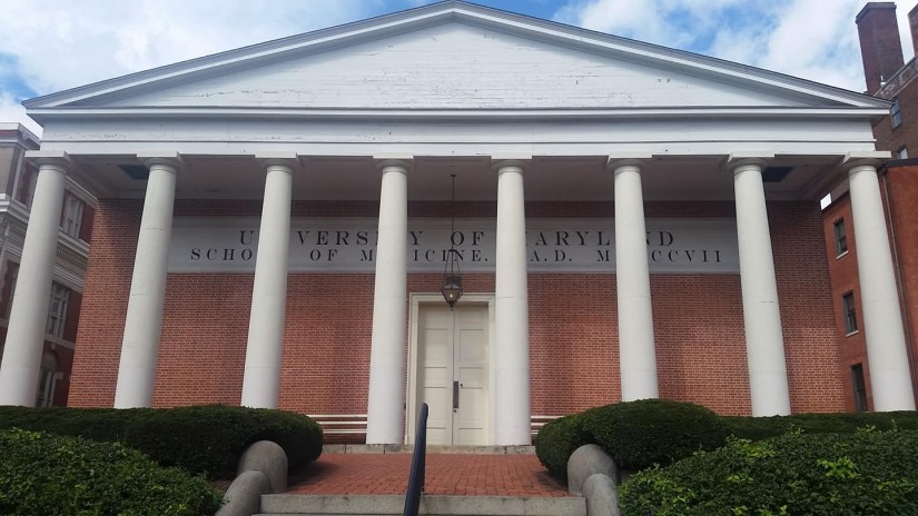 Baltimore Infirmary Plaque